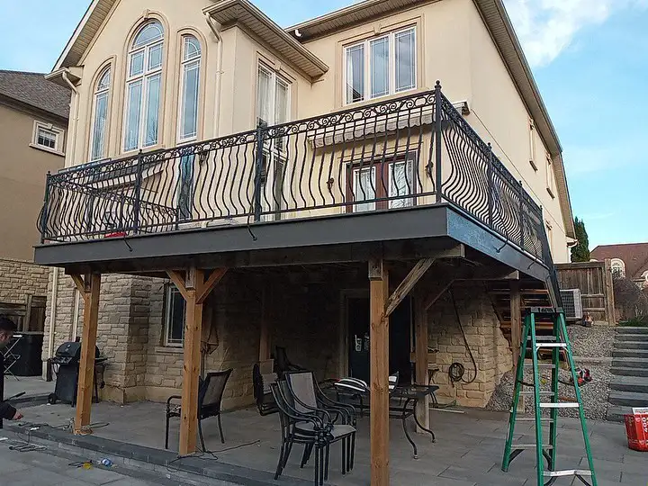 Stunning new PVC water proof deck Stunning new PVC water proof deck